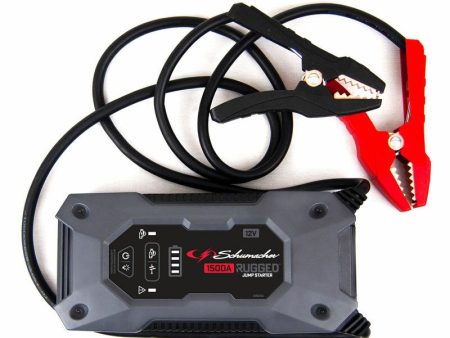 Schumacher Electric 1500A Rugged Lithium Jump Starter And USB Power Source Online