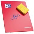 Oxford 400100008 easybook - Cuaderno grapado, A4, 96 páginas 90 g grandes, cuadriculadas, amarillo Fashion