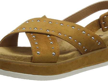 Refresh 69508.0, Sandalias con Punta Abierta Mujer, Marrón (Camel Camel), 38 EU Online Sale