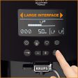 Krups Quattro Force Arabica Latte EA819E - Cafetera superautomática 15 bares, pantalla LCD, programas de leche y personalización bebidas, molinillo metálico profesional, modo limpieza, jarra leche Embalaje Deteriorado For Cheap