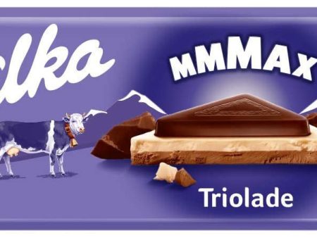 Milka Chocolate con Leche en Triángulos de 3 Chocolates, 280g Embalaje Deteriorado Hot on Sale