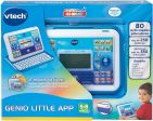 Vtech Genio Little App, Juguete aprender en casa, tablet educativo para jugar en dos modos distintos, 80 actividades que enseñan letras, Inglés (80-155522) Embalaje Deteriorado Online Hot Sale