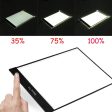 Stone TH Mesa de Luz para Calcar, LED Tableta de Luz Dibujo A4 de Iluminación de la Caja de Alimentación Micro USB Ideal para Animacion Tatoo Dibuja Reacondicionado Hot on Sale