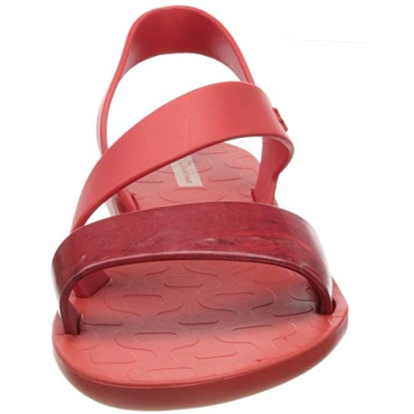 Ipanema Vibe Sandal Fem, Sandalia Mujer, Red Splash Clear, 35.5 EU Discount