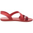 Ipanema Vibe Sandal Fem, Sandalia Mujer, Red Splash Clear, 35.5 EU Discount